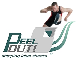 Peel Out! Shipping Label Sheet ™